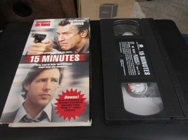 15 Minutes (VHS, 2002, Includes Bonus Footage) - £4.66 GBP
