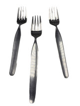 Holland Cristina Dinner Fork Flatware Stainless Steel Lot 3 Utensils Vin... - $15.77