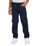Eddie Bauer Boys Girls Pants Shorts Navy Blue Convertible Cargo Pockets ... - $51.32 CAD