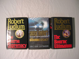 Robert Ludlum - Jason Bourne - Supremacy, Legacy, Ultimatum - First Editions - £7.95 GBP
