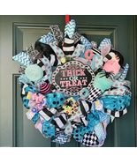 Candyland Wreath, Candy Wreath, Halloween Wreath, Whimsical Wreath, Whim... - $3,351.08 MXN
