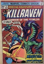 Amazing Adventures #32 Killraven (1975) Marvel Comics Vg - $9.89