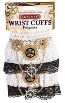 Forum Novelties, Victorian Steampunk Wrist Cuffs Costume Accessory, One Size - £62.11 GBP