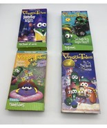 Veggie Tales VHS LOT Larry boy Madame Blueberry Forgive Them Saved Chris... - $227.26 MXN