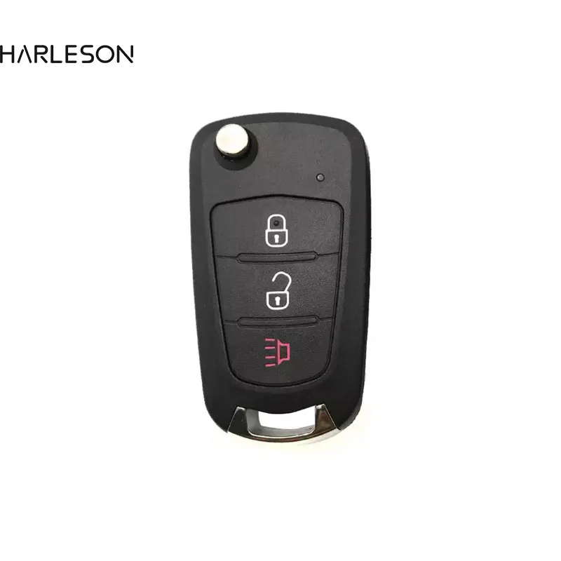 New 3 Buttons Flip Car Remote Blank Key For Great Wall Wingle Steed 5 6 Haval H - $56.90