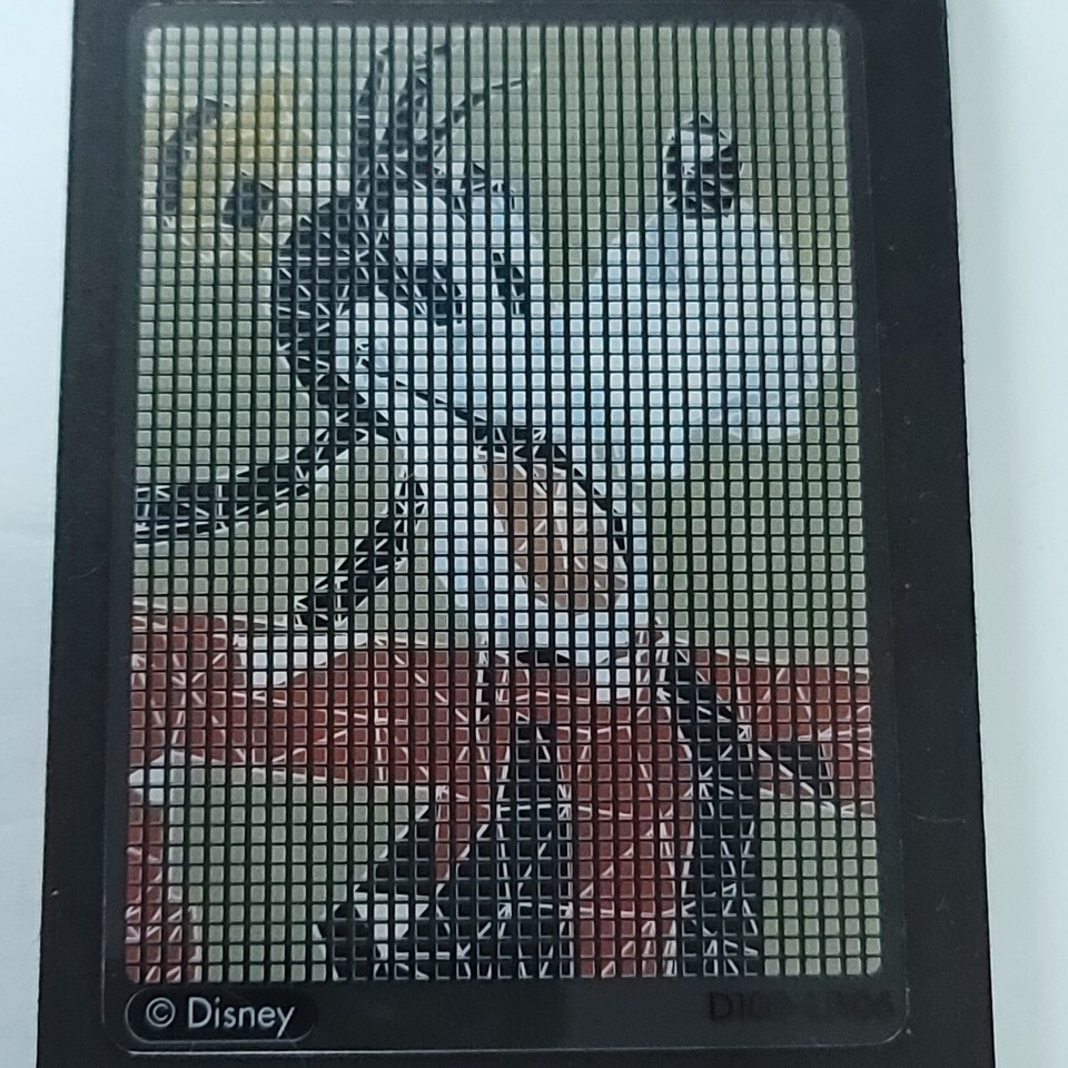 Goofy Card Fun Joyful Disney 100 Double Sided See Thru Lattice Card - $12.61