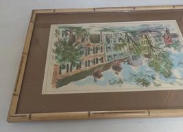 Rainbow Row Art Print by George Shawn Charleston SC Framed 23"x17" image 6