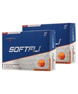 Softfli Matte Finished Colored Golf Balls (Orange, 24 Pack) - £63.06 GBP