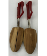 Vintage Florsheim Rochester Travel Tree Shoe Keepers Stretchers Cedar Wo... - $345.45 MXN