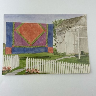 Amish Quilt Postcards Set Of 8 By Susie Riehl Heart Country Item image 15