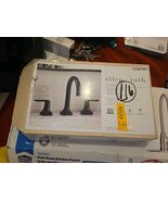 Allen + Roth Matte Black Dunmore 2 Handle Widespread Bathroom Faucet  - €85,01 EUR