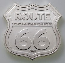 Route 66 1 oz Silver - California Santa Monica Pier By SMI - $74.24
