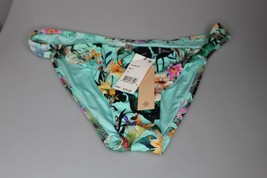 Nanette Lepore Women&#39;s Hipster Bikini, Green Bloomin Botanical, Size 12 - £23.34 GBP