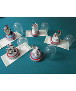 Franklin Mint Coca Cola Polar Bears Figurines With Dome Pick One - $380.13 MXN