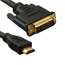 Dvi To Hdmi Cable Converter Wire 6Ft 1.8M For Hdtv Pc Monitor Computer L... - $16.99