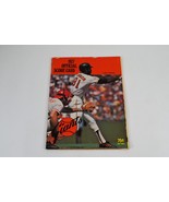 San Francisco Giants 1977 Official Score Card Signed by Chicago Cubs Bas... - £30.42 GBP