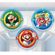 Super Mario - Honeycomb Ball Decorations - £6.48 GBP