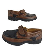 Dr Comfort Mike Men&#39;s 8.5 W Casual Leather Boat Shoe Loafer Diabetic Ort... - $43.54