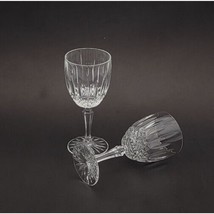 Vtg Mikasa Crystal Old Dublin Set of 2 Wine Goblet Glass 6 1/2&quot; Discontinued - £23.99 GBP