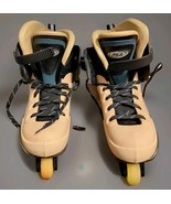 Vintage FILA Urban Style Aggressive Inline Skates Tan Teal Black Size 10.5 - $5,457.45 MXN