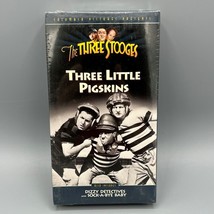 The Three Stooges &quot;Three Little Pigskins&quot; (1934) Columbia Home VHS 1993 ... - £7.90 GBP