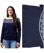 Hope &amp; Henry Fair Isle Raglan Blue Knitted Sweater Sz S, NWT - €24,84 EUR