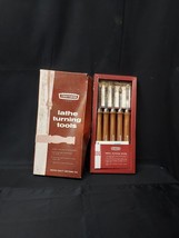 Vintage Craftsman 5 Piece Lathe Tool Set In Original Box UNUSED WAX COAT... - £36.10 GBP