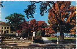 Postcard Officers Square Queen Street Fredericton New Brunswick - £2.32 GBP