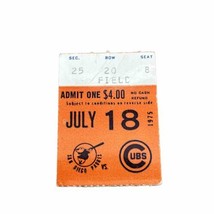 7/18/1975 Chicago Cubs @ San Diego Padres Ticket Stub McCovey, Winfield,... - £9.44 GBP