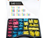 The 540-Piece Wirefy Heat Shrink Wire Connectors Kit Features Insulated ... - $71.97