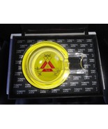 Monte Cristo Glass Portable Cigar Ashtray Measures 4.5&quot; L x 3.5&quot; W - $95.00