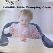 TOOGEL Portable Table Kids Clamping High Chair Foldable Storage Feeding ... - £17.61 GBP
