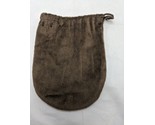 Brown Fuzzy 5&quot;X7&quot; RPG Dnd Dice Bag Acessory - $16.03