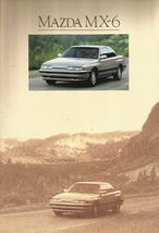 1990 Mazda MX-6 sales brochure catalog US 90 DX LX GT 4WS - £6.29 GBP