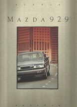 1991 Mazda 929 sales brochure catalog US 91 V6 S - $8.00