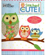 2010 Mary Engelbreit Stitched So Cute! Book/Patterns A Leisure Arts Publ... - $30.00