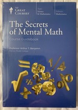 The Great Courses The Secrets of Mental Math DVD Set Prof. Arthur T Benjamin NEW - £18.08 GBP