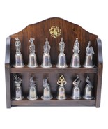 Reed &amp; Barton Twelve Days of Christmas Silverplated Bells Complete Set w... - $147.50