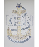 Navy Senior Chief Petty Officer Art Retirement Promotion Gift E8 by Klin... - $49.95