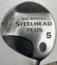 Callaway Steelhead Plus Big Bertha Fairway 5 Wood Steel Shaft RH 43” - $23.03