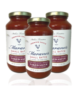 Marano&#39;s Small Batch Premium Pasta Sauce, Naked Sauce, 24 oz. (Pack of 3) - $42.00