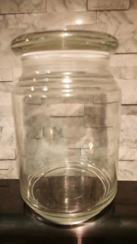 Large 20oz Empty Glass Candle Jar with Sealing Lid DIY Candle Making Sto... - $3.96