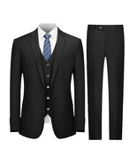 Cooper &amp; Nelson Men&#39;s Suit Slim Fit One Button Jacket 3 Pc Suit Set With... - $1,408.62 MXN+