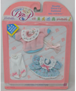 Vintage New Sealed Love A Bye Baby Clothes Outfits Vintage 1987 Pink White - $19.79