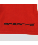 Porsche Red Fleece Throw Blanket 50x60” Kanata Eco Promo Car Collectible... - $86.33
