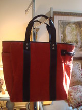  COACH TOTE BAG BRAND NEW WITH TAGS IN BURNT DEEP ORANGE - $169.00