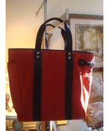  COACH TOTE BAG BRAND NEW WITH TAGS IN BURNT DEEP ORANGE - €146,76 EUR