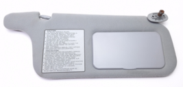 1996-2000 Honda Civic Sun Visor Passenger RH Gray Cloth OEM - $60.70