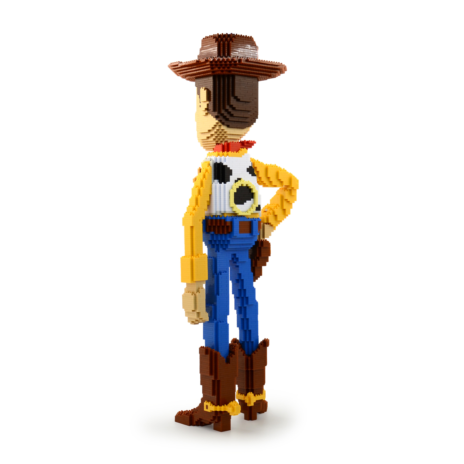 Woody (Toy Story) Brick Sculpture (JEKCA Lego Brick) DIY Kit Item image 5