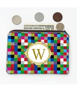 Squares : Gift Coin Purse Patterned Elegant Modern Colorful Abstract Pat... - $182.63 MXN